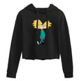 thumbnail image 1 of Hey Arnold! - Distressed Arnold - Juniors Cropped Pullover Hoodie, 1 of 5
