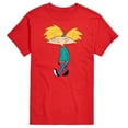 thumbnail image 1 of Hey Arnold! - Distressed Arnold - Men's Short Sleeve Graphic T-Shirt, 1 of 5