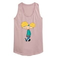 thumbnail image 1 of Hey Arnold! - Distressed Arnold - Women's Racerback Tank Top, 1 of 5