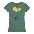 thumbnail image 1 of Hey Arnold! - Distressed Arnold - Women's Short Sleeve Graphic T-Shirt, 1 of 5