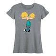 thumbnail image 1 of Hey Arnold! - Distressed Arnold - Women's Short Sleeve Graphic T-Shirt, 1 of 5