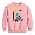 thumbnail image 1 of Hey Arnold! - Fresh Arnold - Toddler And Youth Crewneck Fleece Sweatshirt, 1 of 4