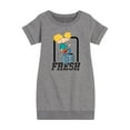 thumbnail image 1 of Hey Arnold! - Fresh Arnold - Toddler And Youth Girls Fleece Dress, 1 of 1