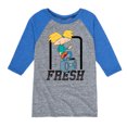 thumbnail image 1 of Hey Arnold! - Fresh Arnold - Toddler And Youth Raglan Graphic T-Shirt, 1 of 4