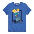 thumbnail image 1 of Hey Arnold! - Fresh Arnold - Toddler And Youth Short Sleeve Graphic T-Shirt, 1 of 5