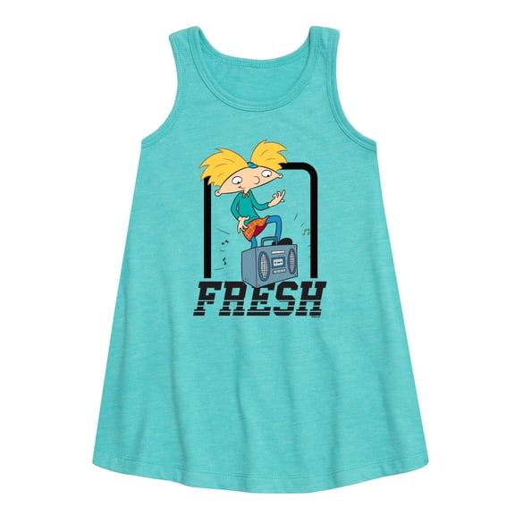 Hey Arnold! - Fresh Arnold - Toddler and Youth Girls A-line Dress