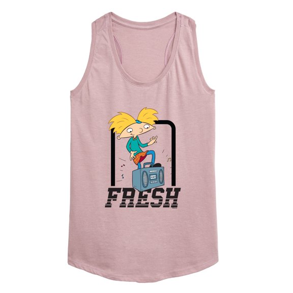 Hey Arnold! - Fresh Arnold - Women's Racerback Tank Top