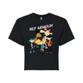 thumbnail image 1 of Hey Arnold! - Group Shot - Juniors Cropped Cotton Blend T-Shirt, 1 of 5