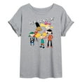 thumbnail image 1 of Hey Arnold! - Group Shot - Women's Oversized T-Shirt, 1 of 5