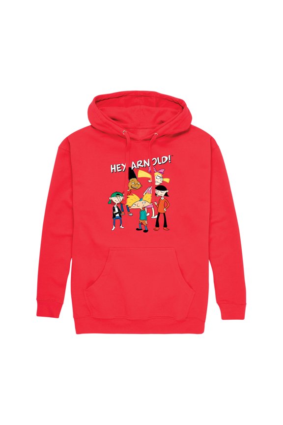 ! - Group Shot - Men's Pullover Hooded Fleece Sweatshirt