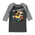 thumbnail image 1 of Hey Arnold! - Group Shot - Toddler And Youth Raglan Graphic T-Shirt, 1 of 6