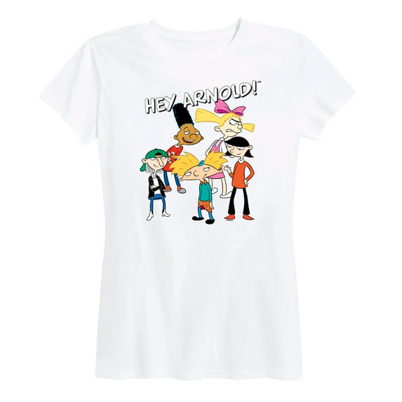 Hey Arnold! - Group Shot - Women's Short Sleeve Graphic T-Shirt