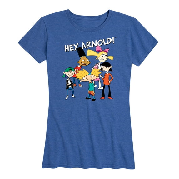 Hey Arnold! - Group Shot - Women's Short Sleeve Graphic T-Shirt