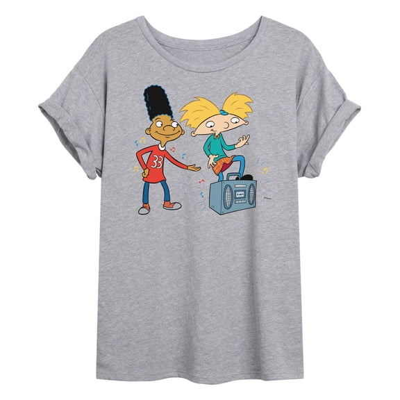 Hey Arnold! - HA Air Guitar - Women's Oversized T-Shirt