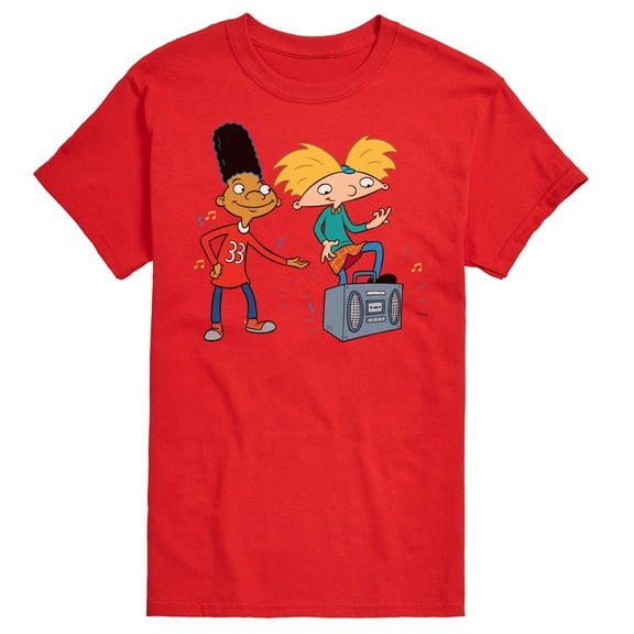 Hey Arnold! - HA Air Guitar - Men's Short Sleeve Graphic T-Shirt