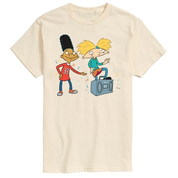 Hey Arnold! - HA Air Guitar - Men's Short Sleeve Graphic T-Shirt
