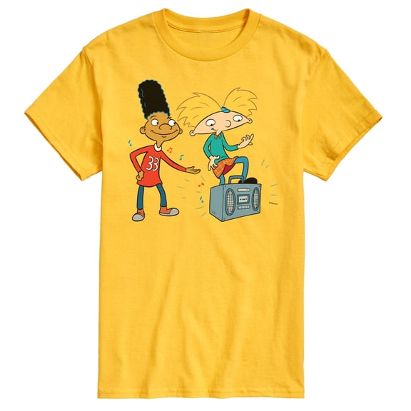 Hey Arnold! - HA Air Guitar - Men's Short Sleeve Graphic T-Shirt