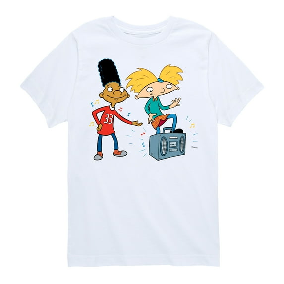 Hey Arnold! - HA Air Guitar - Toddler And Youth Short Sleeve Graphic T-Shirt