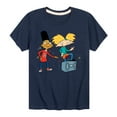 thumbnail image 1 of Hey Arnold! - HA Air Guitar - Toddler And Youth Short Sleeve Graphic T-Shirt, 1 of 5