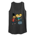 thumbnail image 1 of Hey Arnold! - HA Air Guitar - Women's Racerback Tank Top, 1 of 5