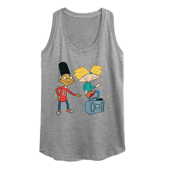Hey Arnold! - HA Air Guitar - Women's Racerback Tank Top