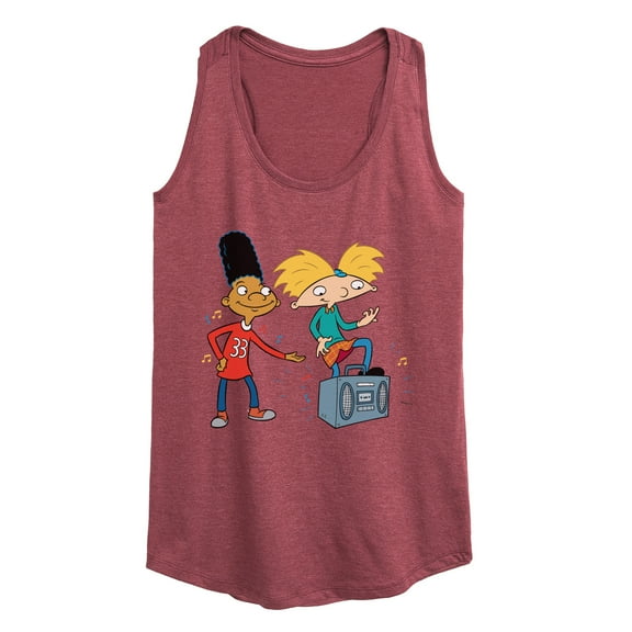 Hey Arnold! - HA Air Guitar - Women's Racerback Tank Top