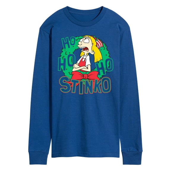 Hey Arnold! - Ho Ho Ho Stinko - Men's Long Sleeve T-Shirt