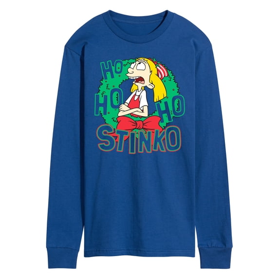 Hey Arnold! - Ho Ho Ho Stinko - Men's Long Sleeve T-Shirt