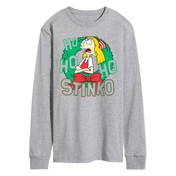 Hey Arnold! - Ho Ho Ho Stinko - Men's Long Sleeve T-Shirt