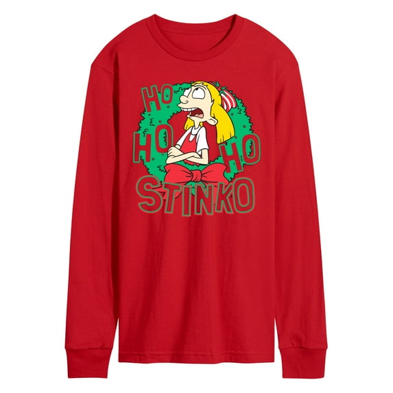 Hey Arnold! - Ho Ho Ho Stinko - Men's Long Sleeve T-Shirt