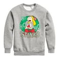 thumbnail image 1 of Hey Arnold! - Ho Ho Ho Stinko - Toddler And Youth Crewneck Fleece Sweatshirt, 1 of 5