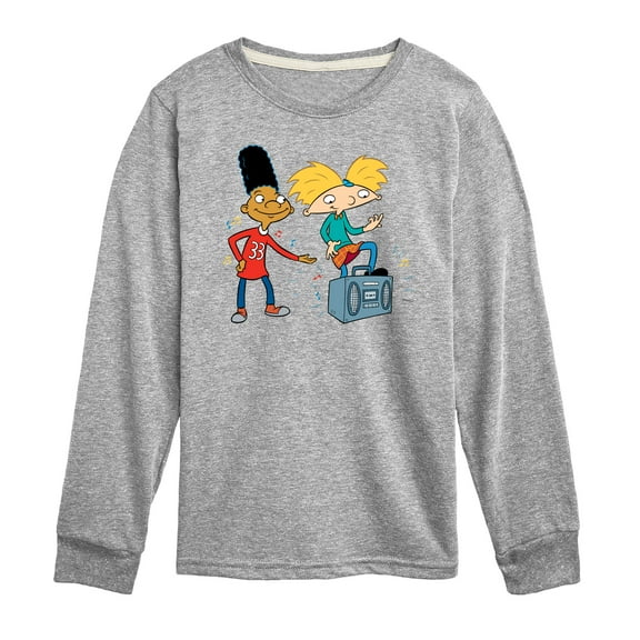 Hey Arnold! - Ho Ho Ho Stinko - Toddler And Youth Long Sleeve Graphic T-Shirt