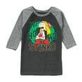 thumbnail image 1 of Hey Arnold! - Ho Ho Ho Stinko - Toddler And Youth Raglan Graphic T-Shirt, 1 of 6