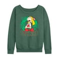 thumbnail image 1 of Hey Arnold! - Ho Ho Ho Stinko - Women's Lightweight French Terry Long Sleeve Shirt, 1 of 5