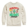 thumbnail image 1 of Hey Arnold! - Holiday Homes - Toddler And Youth Crewneck Fleece Sweatshirt, 1 of 5