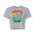 thumbnail image 1 of Hey Arnold! - Holiday Homies - Juniors Cropped Cotton Blend T-Shirt, 1 of 5