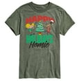 thumbnail image 1 of Hey Arnold! - Holiday Homies - Men's Short Sleeve Graphic T-Shirt, 1 of 4