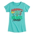 thumbnail image 1 of Hey Arnold! - Holiday Homies - Toddler And Youth Girls Short Sleeve Graphic T-Shirt, 1 of 5