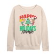 thumbnail image 1 of Hey Arnold! - Holiday Homies - Women's Lightweight French Terry Long Sleeve Shirt, 1 of 5
