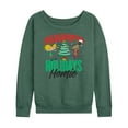 thumbnail image 1 of Hey Arnold! - Holiday Homies - Women's Lightweight French Terry Long Sleeve Shirt, 1 of 5
