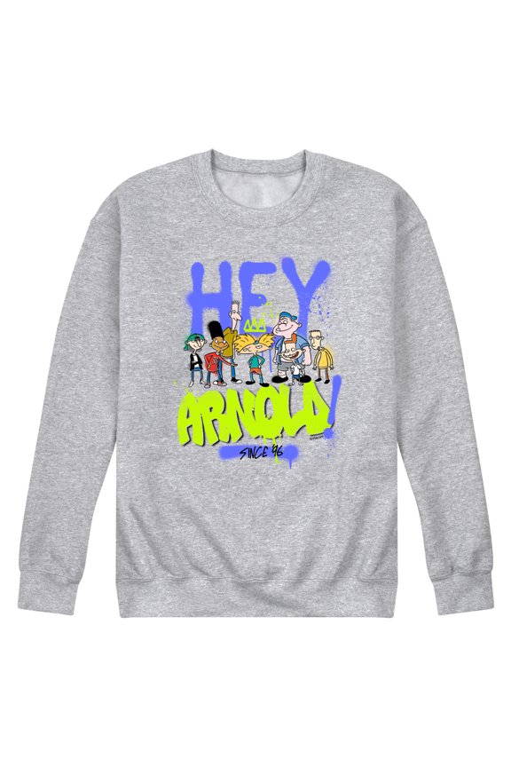 ! - Retro Arnold Since 96 - Men's Crew Neck Fleece Pullover