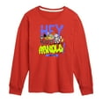 thumbnail image 1 of Hey Arnold! - Retro Arnold Since 96 - Toddler And Youth Long Sleeve Graphic T-Shirt, 1 of 5