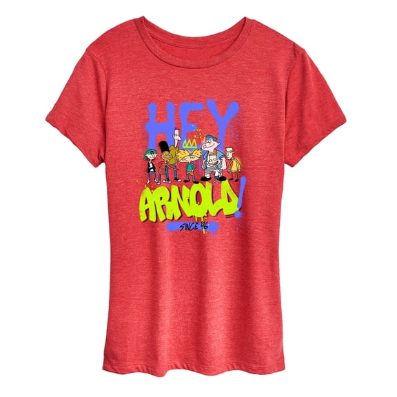 Hey Arnold! - Retro Arnold Since 96 - Women's Short Sleeve Graphic T-Shirt