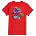 thumbnail image 1 of Hey Arnold! - Retro Arnold and Gerald - Men's Short Sleeve Graphic T-Shirt, 1 of 4