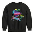 thumbnail image 1 of Hey Arnold! - Retro Arnold and Gerald - Toddler And Youth Crewneck Fleece Sweatshirt, 1 of 5