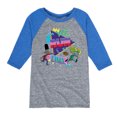 thumbnail image 1 of Hey Arnold! - Retro Arnold and Gerald - Toddler And Youth Raglan Graphic T-Shirt, 1 of 6