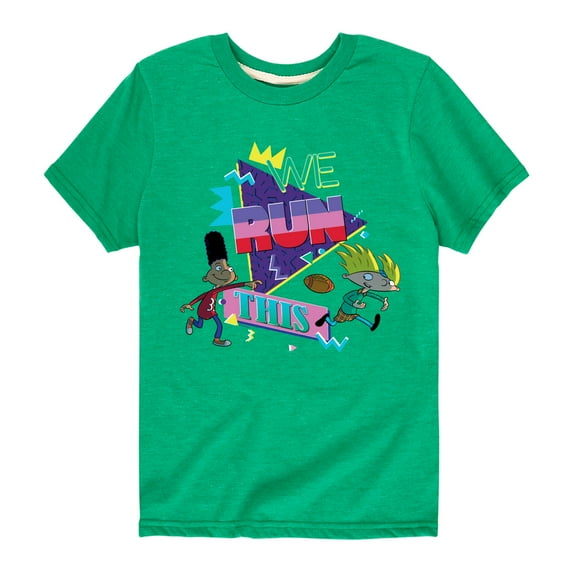 Hey Arnold! - Retro Arnold and Gerald - Toddler And Youth Short Sleeve Graphic T-Shirt