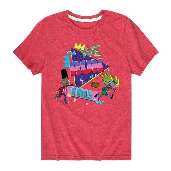 Hey Arnold! - Retro Arnold and Gerald - Toddler And Youth Short Sleeve Graphic T-Shirt