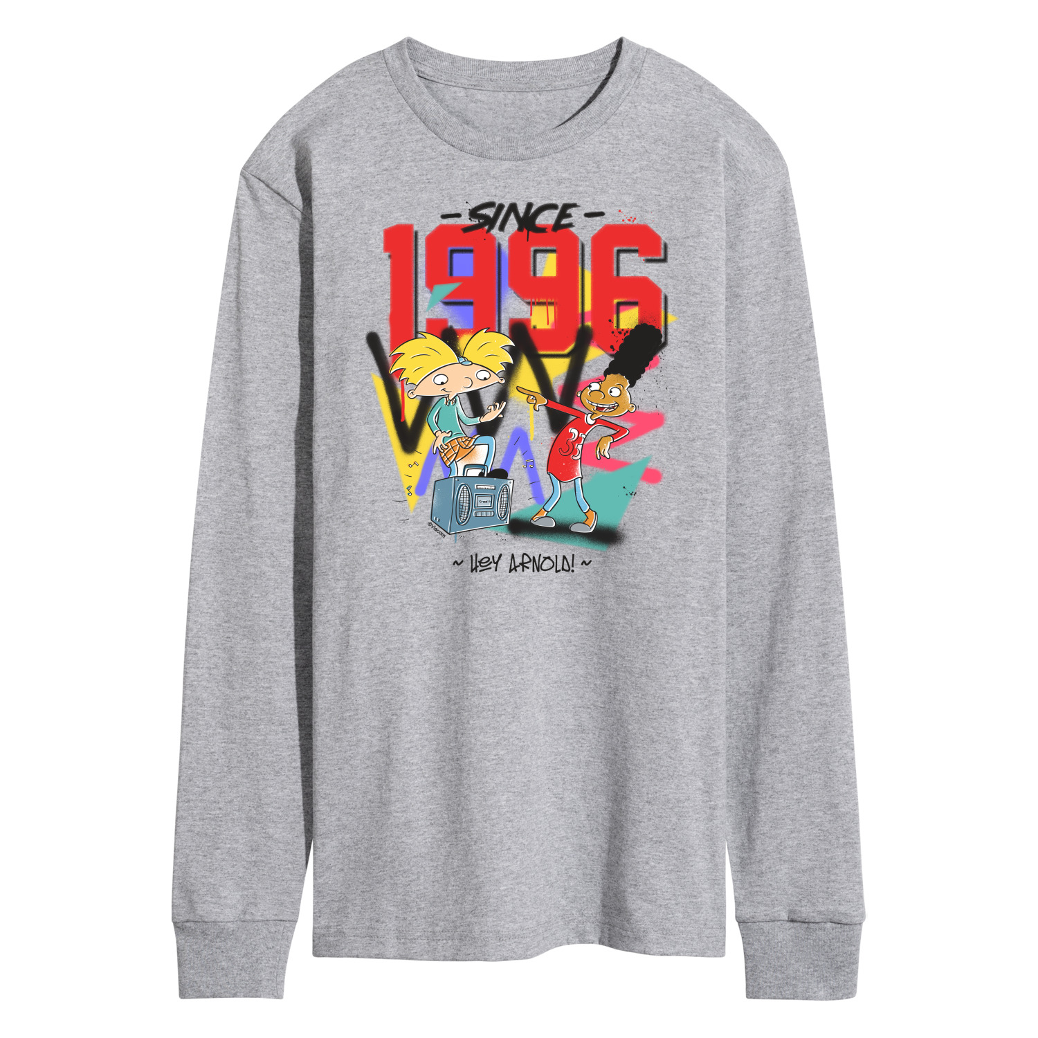 Hey Arnold! - Since 96 - Men's Long Sleeve T-Shirt - Walmart.com