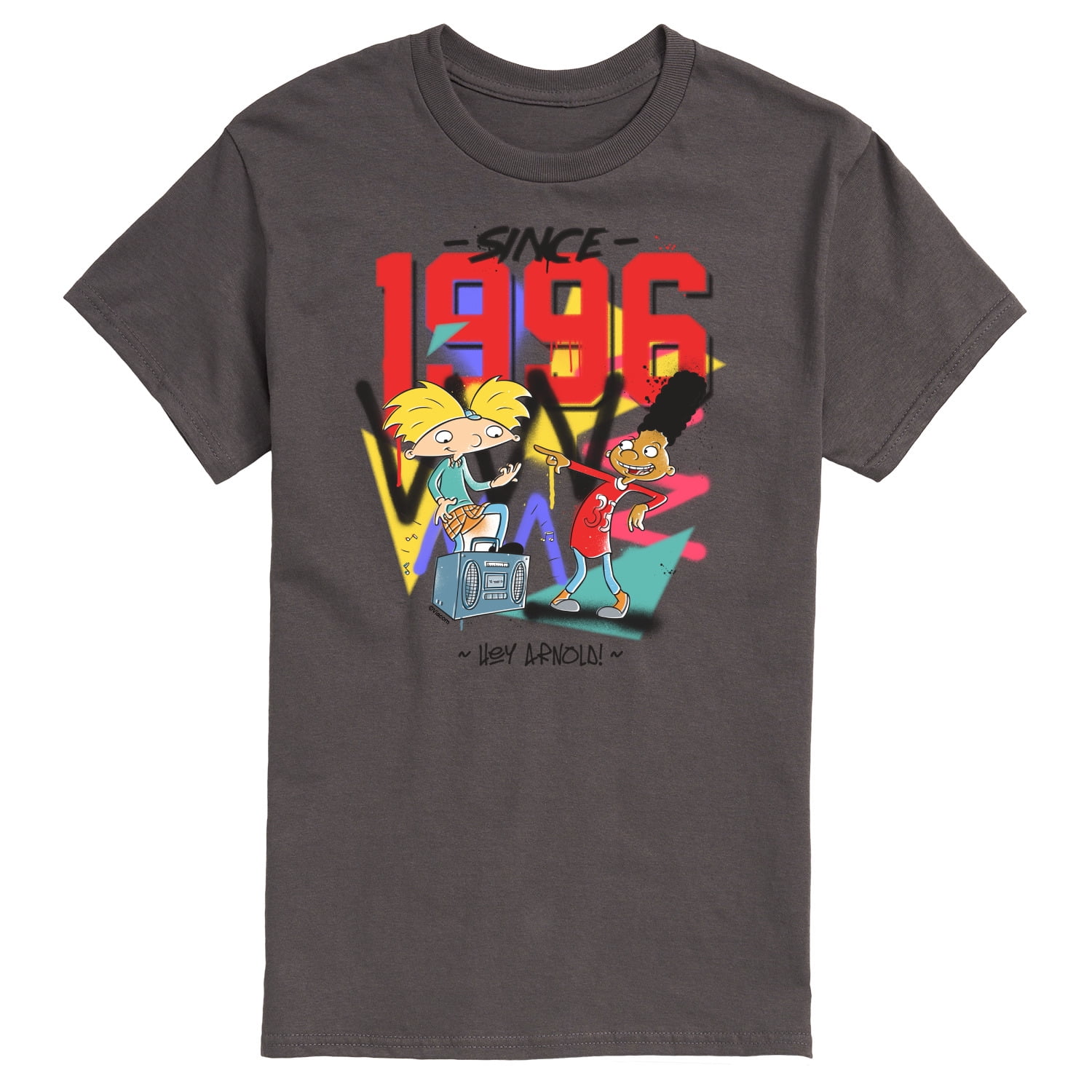 Hey Arnold! - Since 96 - Men's Short Sleeve Graphic T-Shirt - Walmart.com